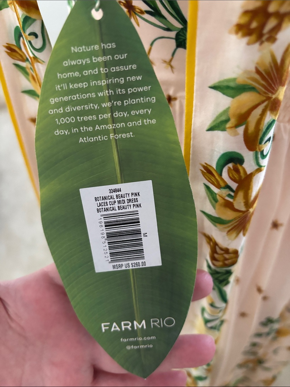FARM Rio Pink Floral Embroidered Maxi Dress - Picture 2 of 8